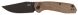 Zero Tolerance 0512 Automatic Folding Knife, Natural Micarta-Titanium
