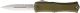 Microtech Hera II Mini D/E Apocalyptic Partially Serrated OTF Knife - OD Green