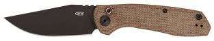 Zero Tolerance 0512 Automatic Folding Knife, Natural Micarta-Titanium