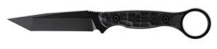 Toor Knives Serpent T Fixed Blade Knife - SOCOM Black
